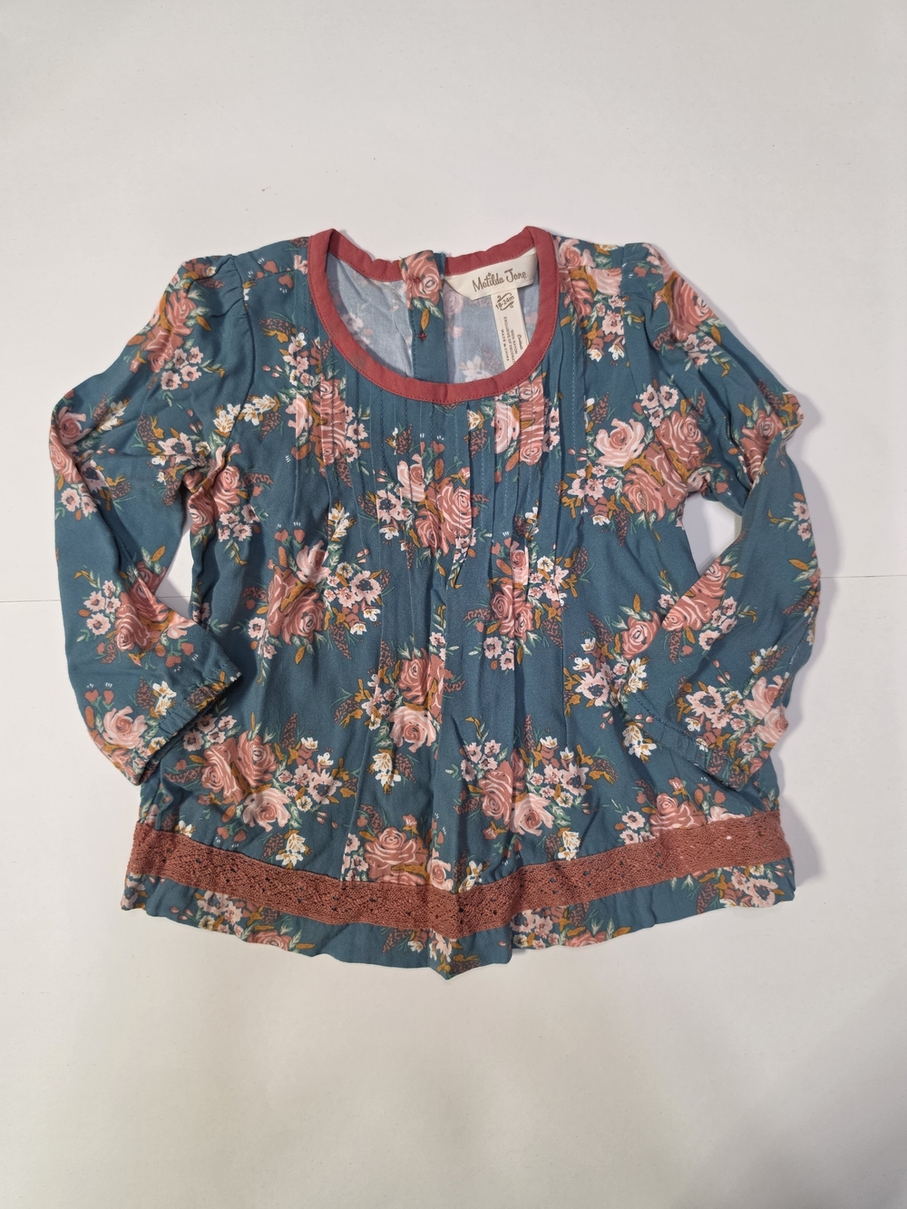 Matilda Jane 18/24 Months Floral Peasant Top NWOT